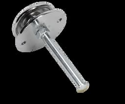 6-1/2" Chrome Knob Push Rod Image