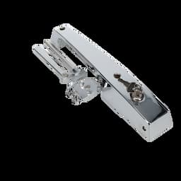 Lever Pull Handle Comp w/Key & ISR Image
