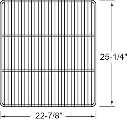 25-1/4 x 22-7/8 Shelf For Delfield Image