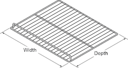 16 x 19-1/2 S/F Shelf For Delfield Image