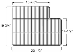 19-3/4 x 20-1/2 RH Shlf For Beverage Air Image