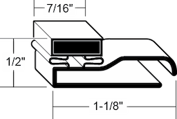 20-3/4 x 29-1/4 Door Gasket For Perlick Image