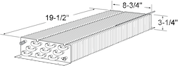 3-1/4 x 8-3/4 x 19-1/2 Evp Coil For True Image