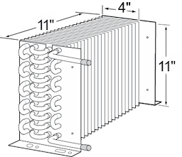 True Condenser Coil 11 x 10 x 4 Image