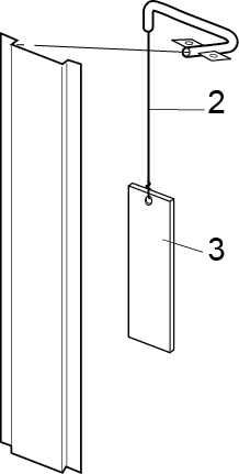 10-1/2" Door Weight For True Image