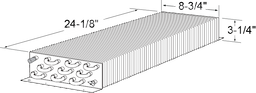 3-1/4 x 8-3/4 x 24 Evap Coil For True Image