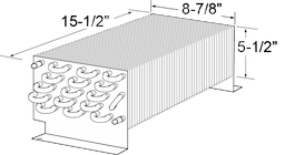 15-1/4 x 8-3/4 x 5-1/2 Coil For True Image