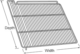 26-1/4 x 23 LH Shelf For Delfield Image