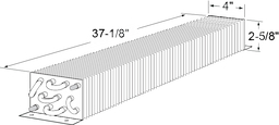 4" x 37-1/2" Evap Coil For Glastender Image