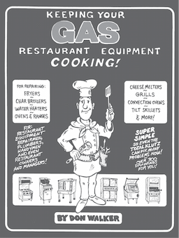 Gas Restaurant Equipment Repair Book Image