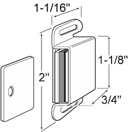 Single Magnetic Catch Image