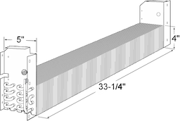 4 x 5 x 33-1/4 Evap Coil For McCall Image