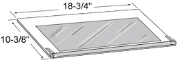 9 x 18-1/2 Hopper Door For Silver King Image