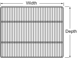 21-1/8 x 17-1/8 White Shelf For True Image