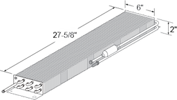 27-5/8 x 6 x 2 Evap Coil For Turbo Air Image