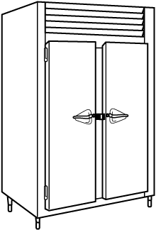 39299-00 Photo - drawings/TraulsenFullDoors_Drw1.png