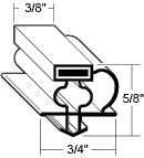 8-1/4 x 43 For Drwr Gasket Turbo Air Image