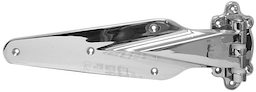 Forged Brass RH Hinge Flush Offset Image