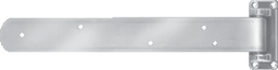 Chrome Reversible Strap Hinge-1-1/8" Image