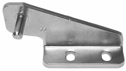 LH Horiz Pivot Bracket w/Vert Mnt Holes Image